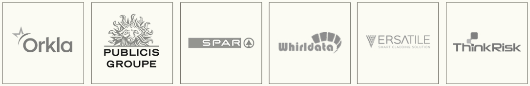 Orkla, Publicis Groupe, SPAR, Whirldata, Versatile and ThinkRisk